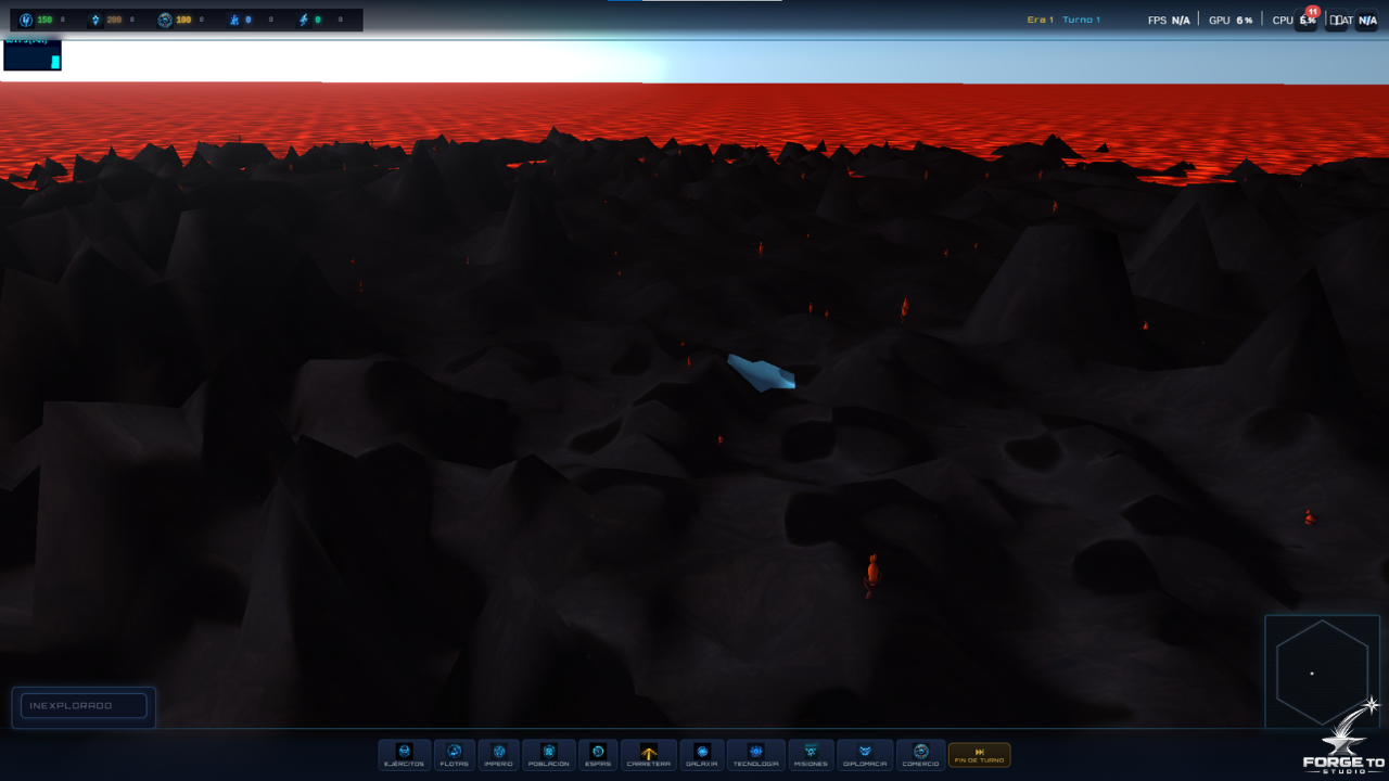 Volcanic planet